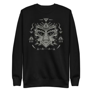 Ancient Aliens Art Hoodie – LightGray