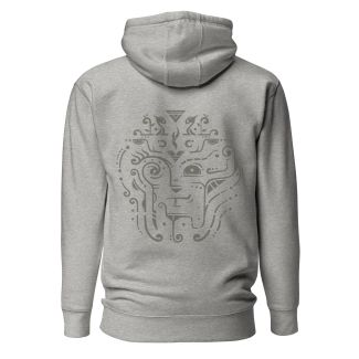 Totem Art Hoodie – LightGray