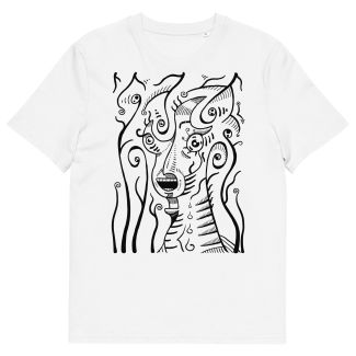 Scream Organic Cotton T-Shirt – White