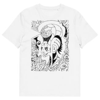 Brain Organic Cotton T-Shirt – White