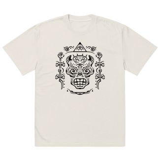 Skullz Oversized T-Shirt – White