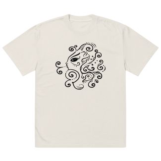 Wind Whisperer Oversized T-Shirt – White