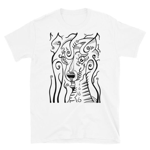 Scream Art T-Shirt – DarkGray